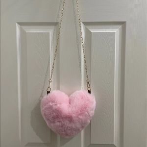 Pink Heart Purse